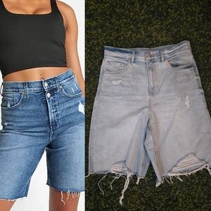 Express 90s Bermuda Shorts Size 4